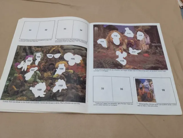 Álbum Cromos Fraggle Rock - Libro para Cromos