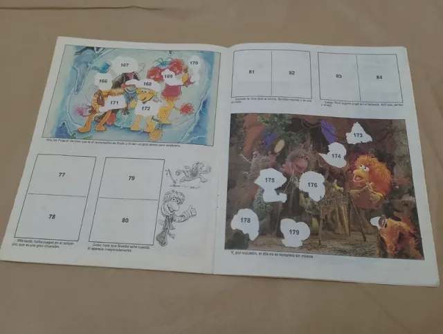 Álbum Cromos Fraggle Rock - Libro para Cromos