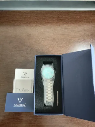 Reloj Automático Cadisen C8185G Azul