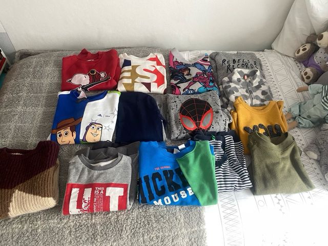 Lote Ropa Niño Tallas 4, 5, 6