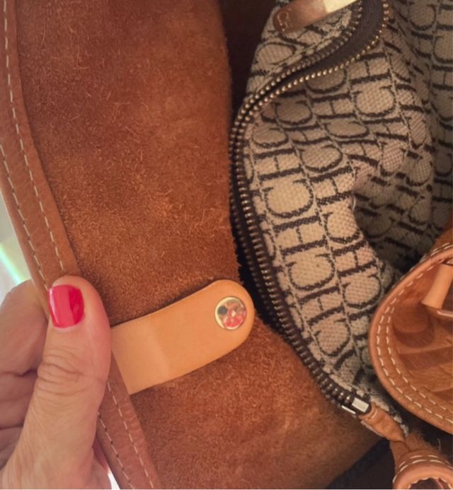 Bolso Carolina Herrera Marrón CH