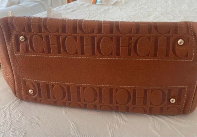 Bolso Carolina Herrera Marrón CH