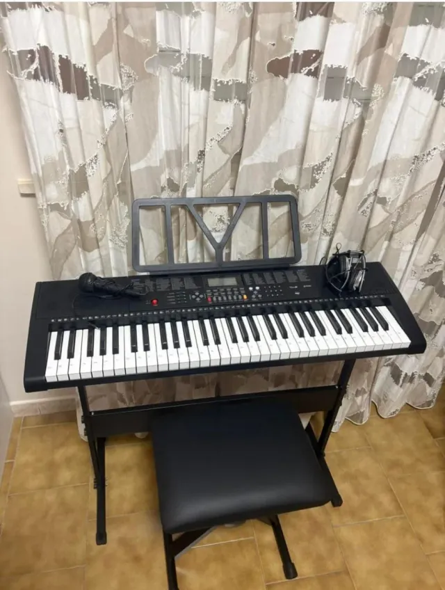 Tastiera Elettronica 61 Tasti con Microfono