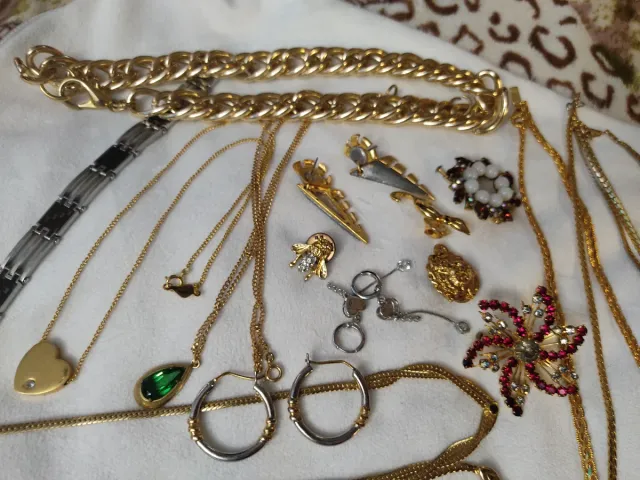 Lote bisutería antigua