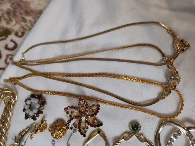 Lote bisutería antigua