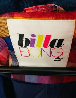 Plumífero cuadros multicolor