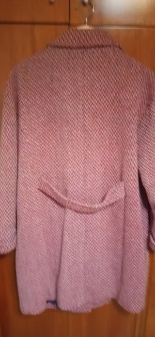 Abrigo Promod oversize rojo/rosa T.36