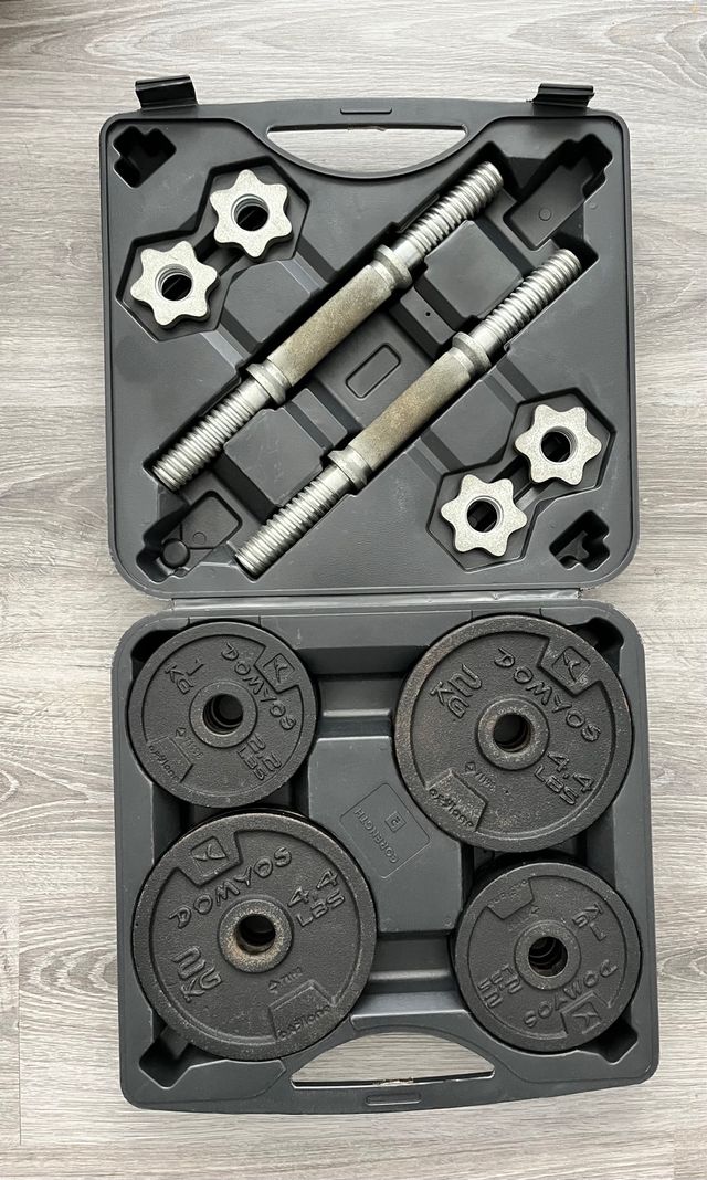 Kit Mancuernas 20kg Musculación Corength