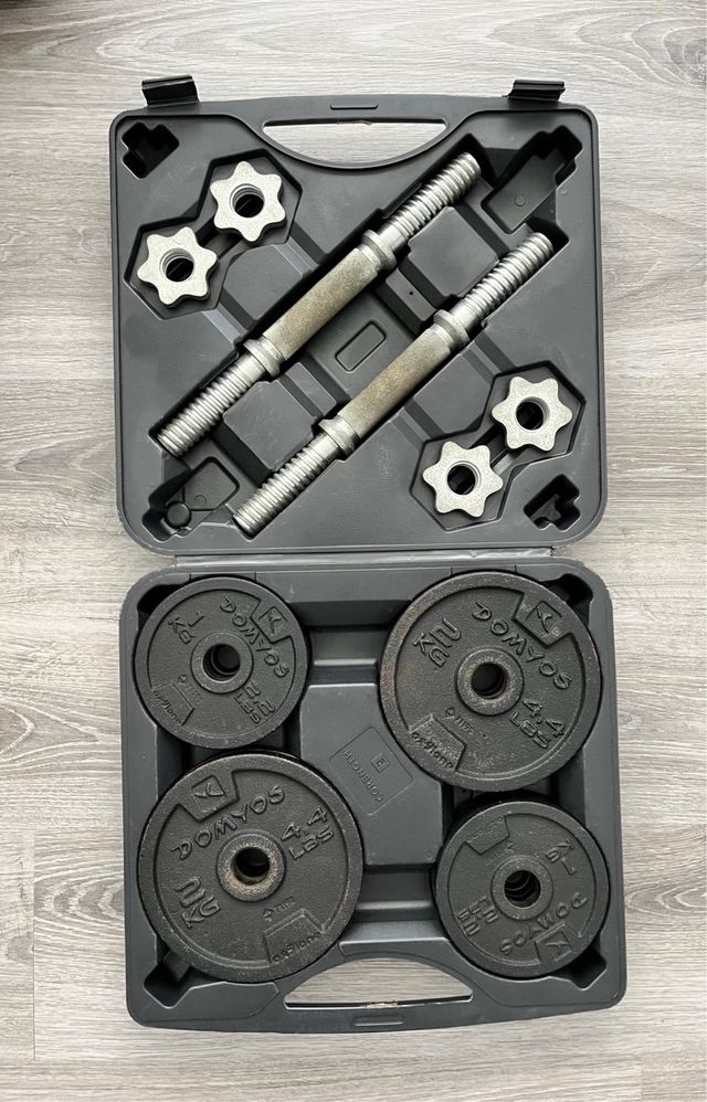 Kit Mancuernas 20kg Musculación Corength