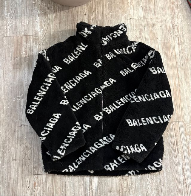 Giubbotto Balenciaga Nero e Bianco