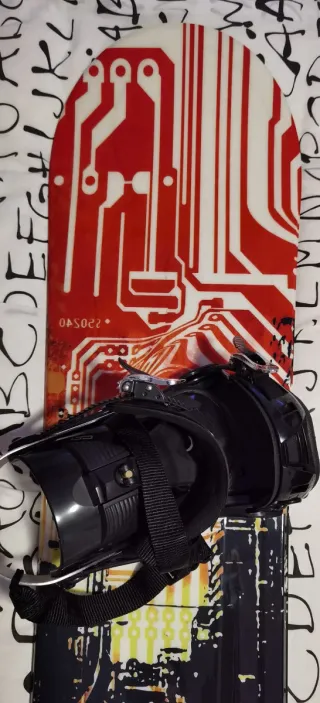 Tabla Snow LOTD Venom 185cm + Fijaciones y funda