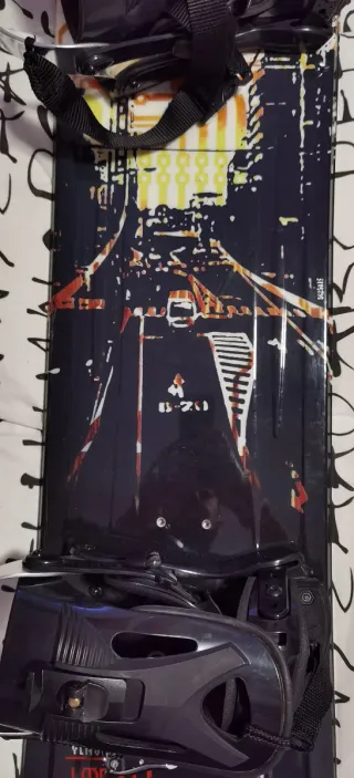 Tabla Snow LOTD Venom 185cm + Fijaciones y funda