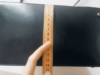 Borsa Nera Strutturata con Tracolla