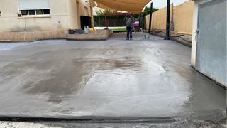 Hormigón impreso para exteriores