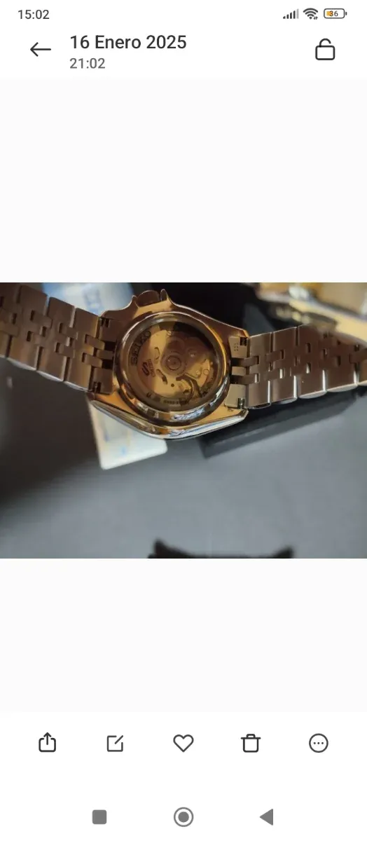 SSK003K1 Reloj de hombre Acero Seiko 5 Sport GMT