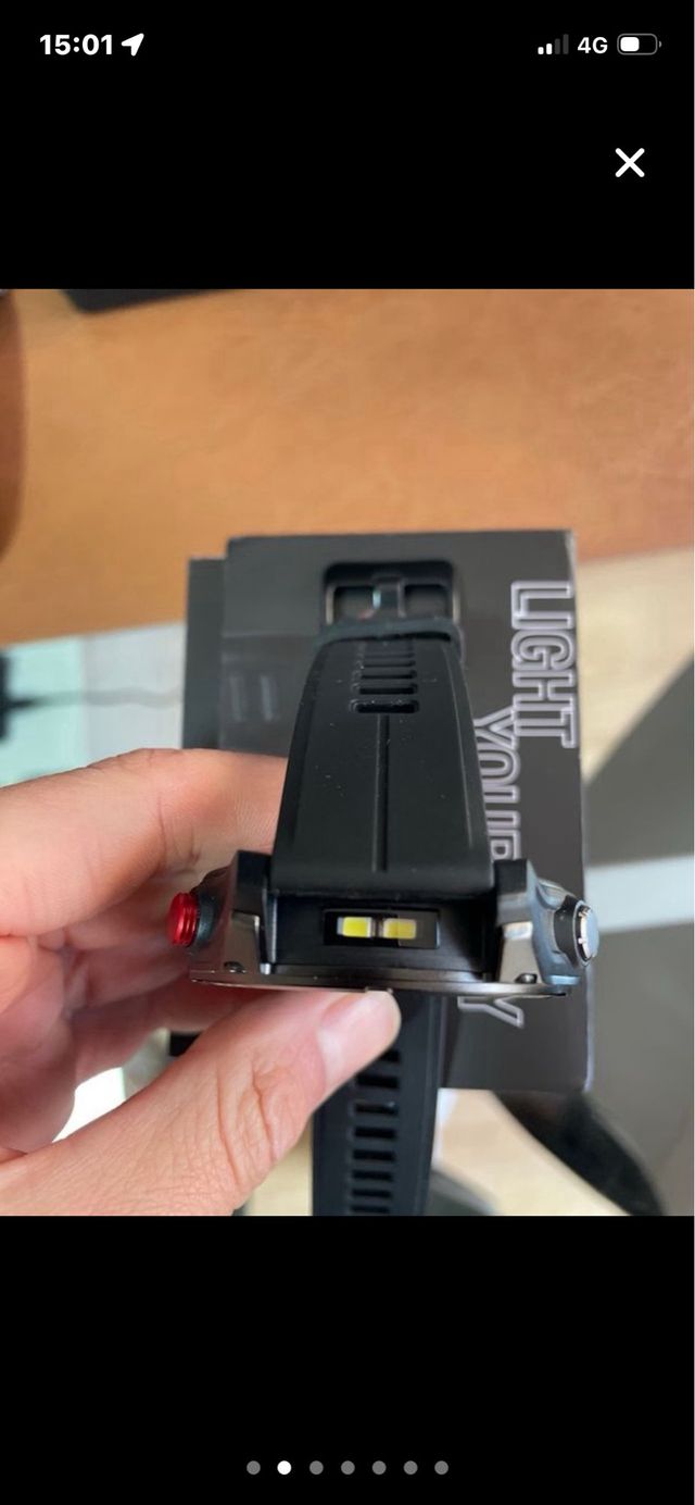 Reloj Inteligente Zeblaze Negro y Rojo