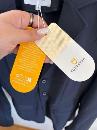 Giacca Equestro X FISE Uomo Blu