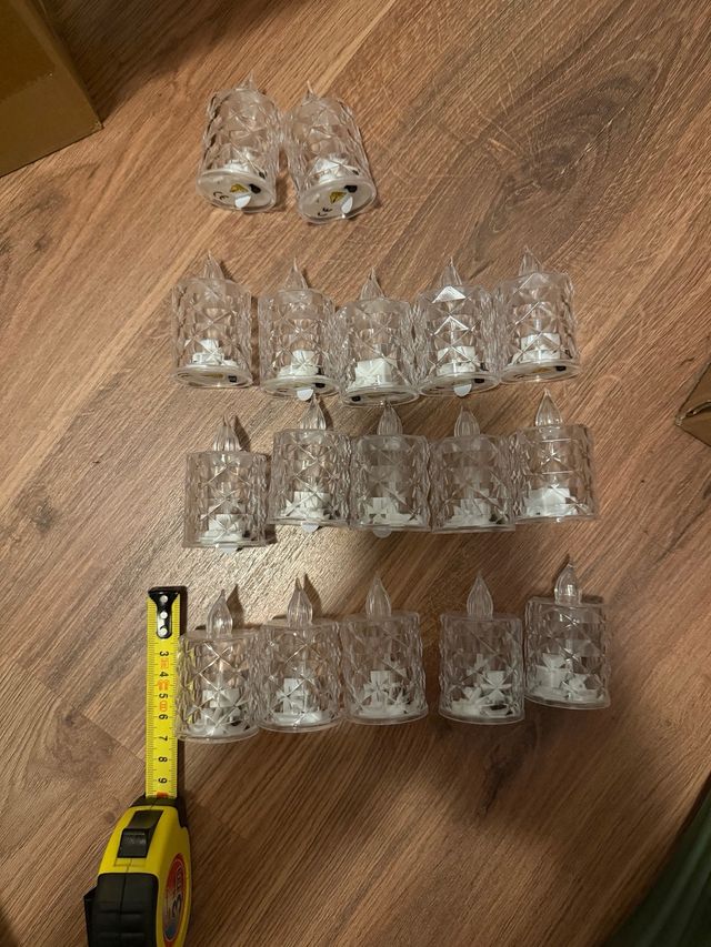 Velas LED decorativas (pack 17)