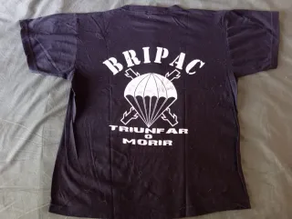 Camiseta BRIPAC manga corta negra