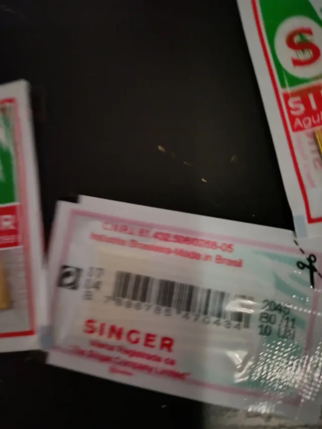 Agujas de coser a máquina Singer