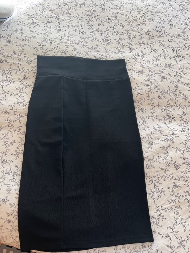 Falda tubo SHEIN negra