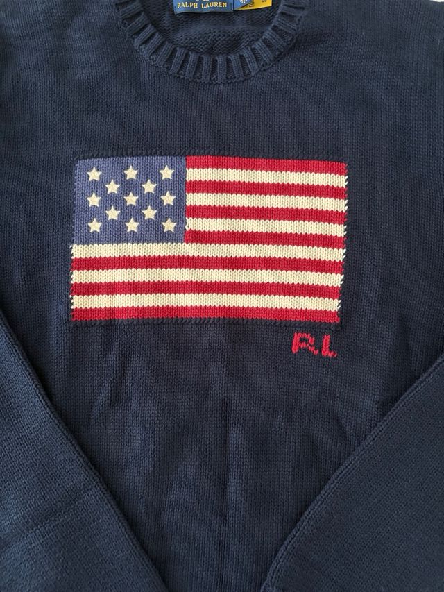 Jersey Polo Ralph Lauren Bandera USA
