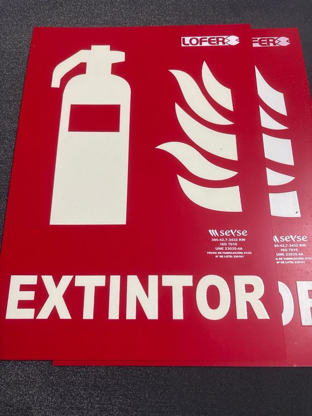 Extintores LOFER 2 y 6Kg Polvo ABC