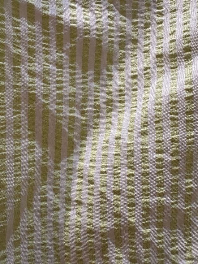 Camisa Mujer de Rayas Verde y Blanca