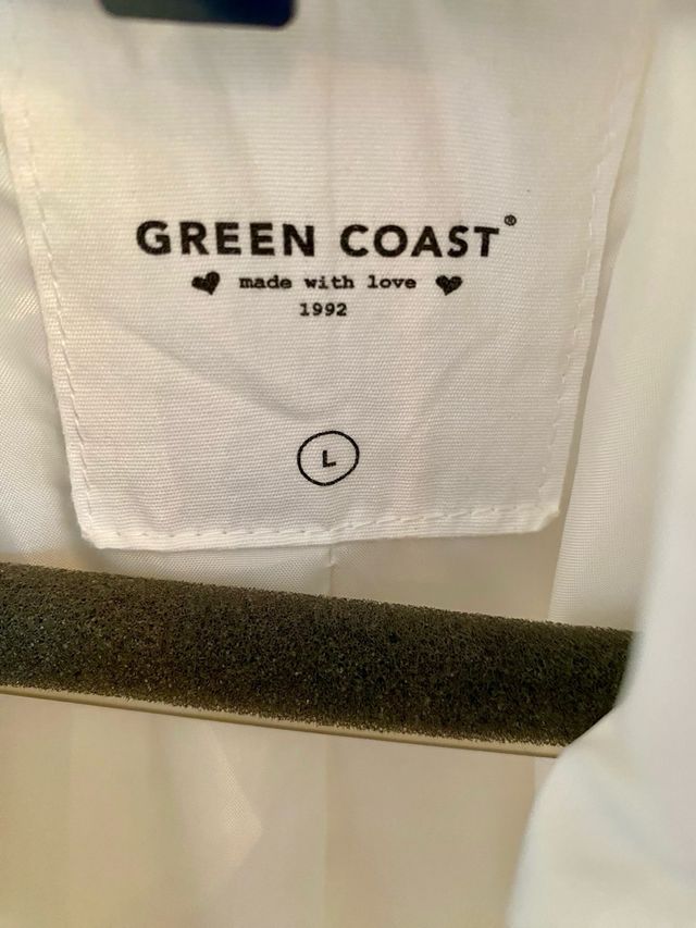 Plumífero blanco chica