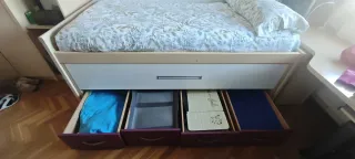 Cama nido con colchones