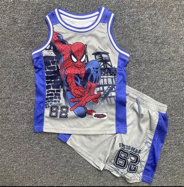 Set maglietta e pantaloncini Spider-Man