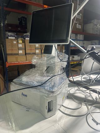 Balanza TS5X Touch con Impresora de Etiquetas