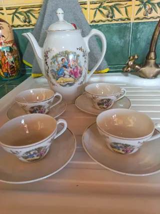 Juego de café vintage