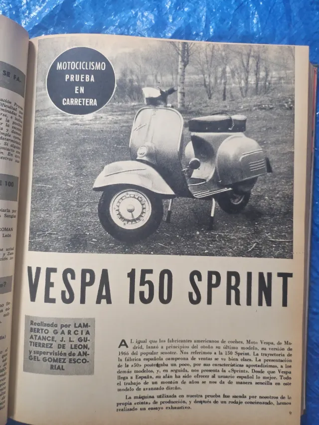 Revista Motociclismo Año 1966 Encuadernada