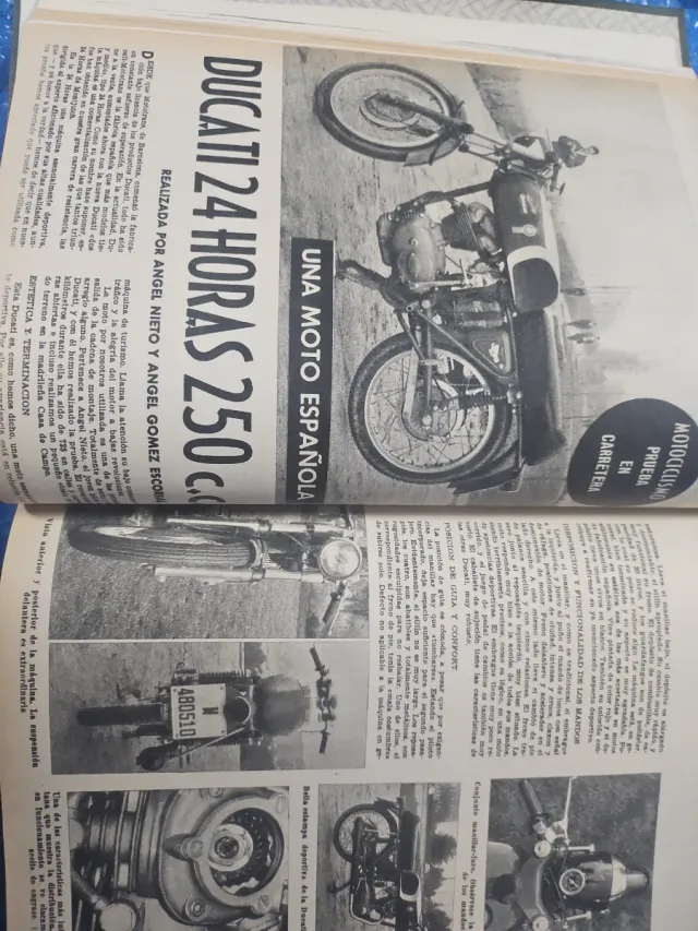 Revista Motociclismo Año 1966 Encuadernada