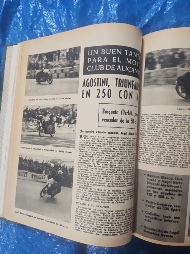Revista Motociclismo Año 1966 Encuadernada