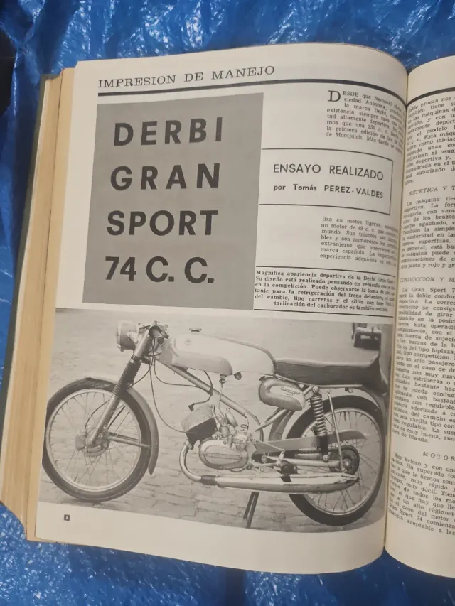 Revista Motociclismo Año 1966 Encuadernada