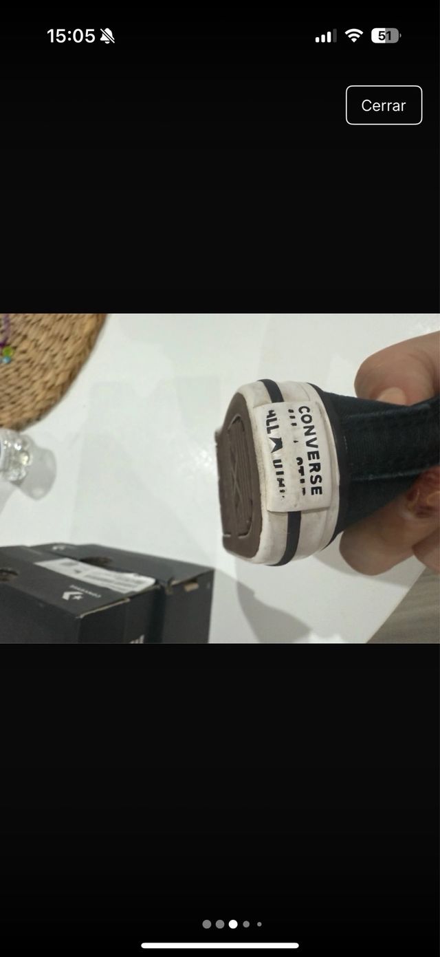 Converse niña talla 22