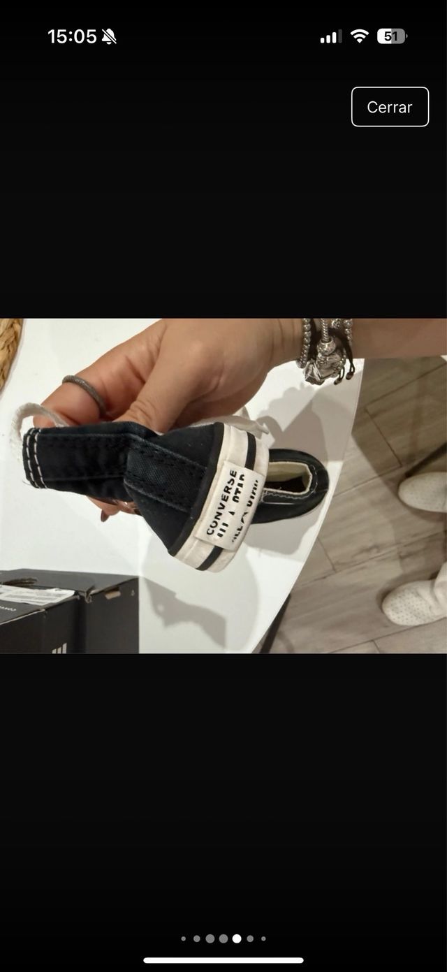 Converse niña talla 22
