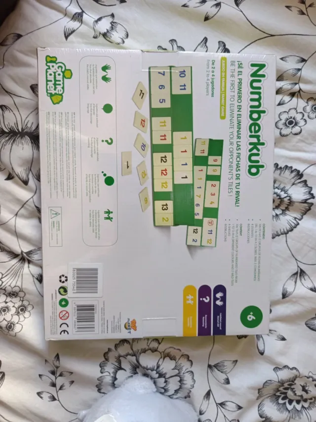 Juego de mesa Numberkub Game Planet