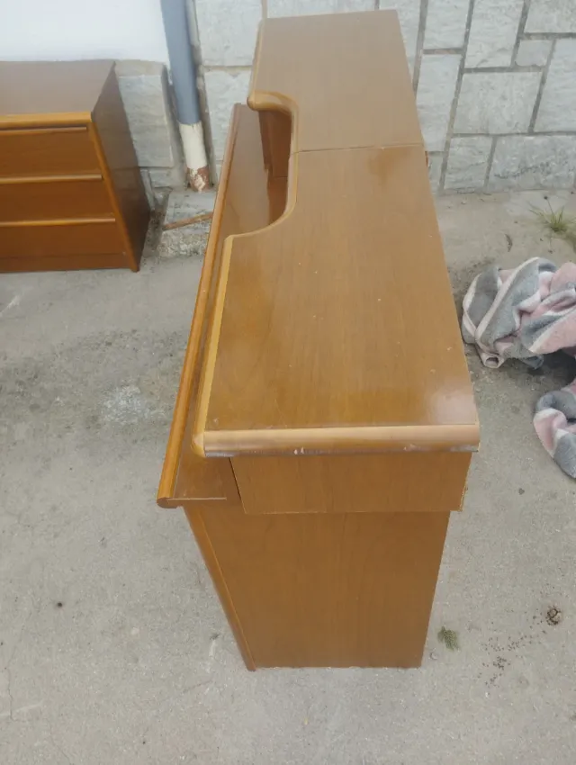 Habitación Matrimonio Madera y Tela