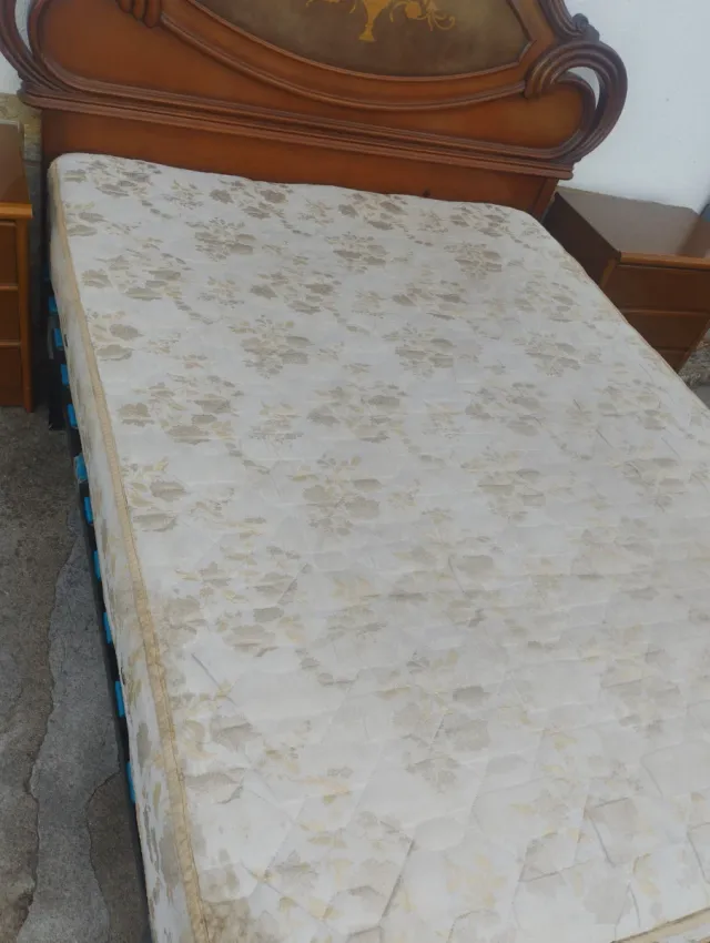 Habitación Matrimonio Madera y Tela