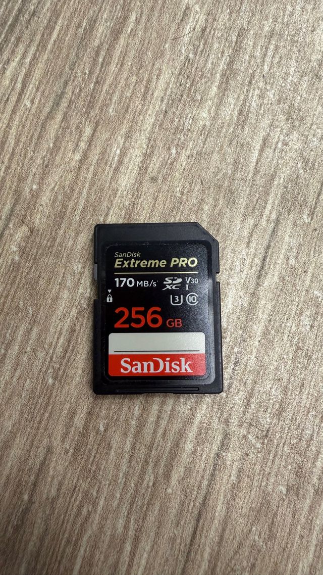 nuovo Scheda SD SanDisk Extreme PRO 256GB