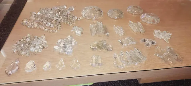 Lágrimas de cristal para lámpara