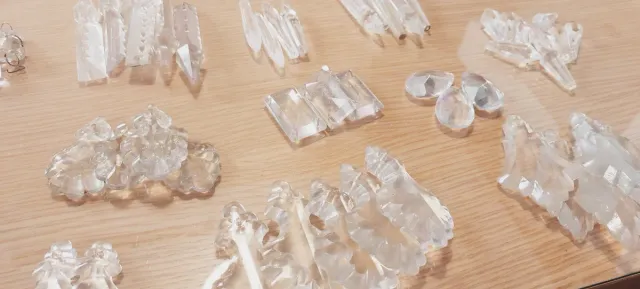 Lágrimas de cristal para lámpara