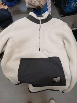 Sudadera polar montaña y trekking media cremallera Hombre