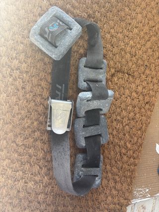 Cinturón de pesca submarina