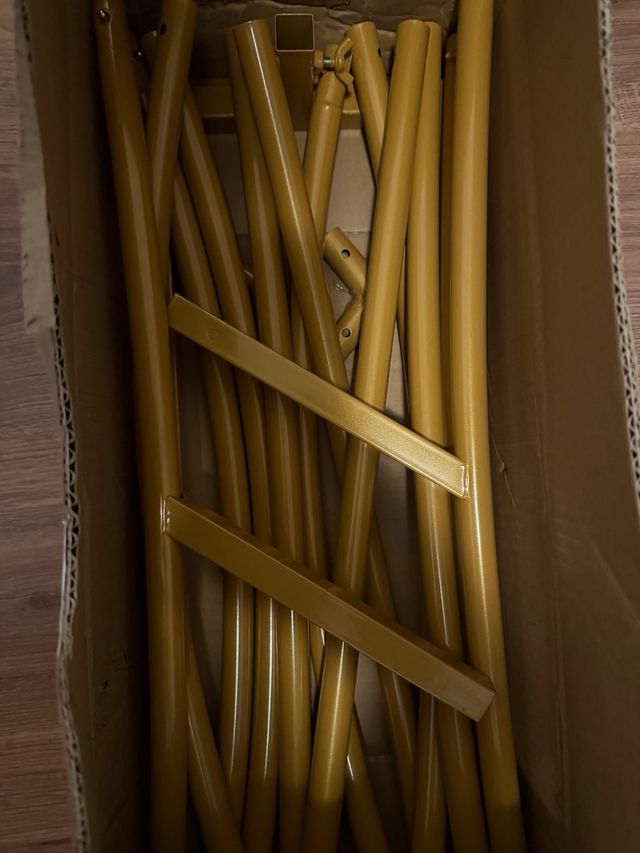 Arco Corazón Dorado Boda Decoración