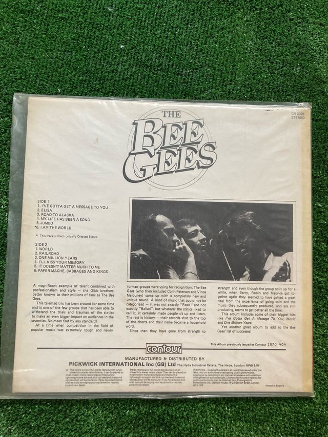 Bee Gees - I've Gotta Get A Message To You Vinilo