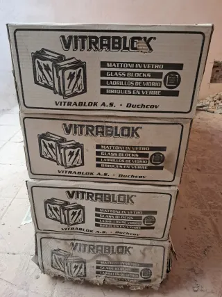 Cajas de baldosas 190x190x80mm